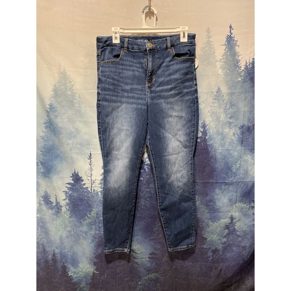 American Eagle Next‎ Level Stretch Curvy Hi-Rise Jeggings 12 Short